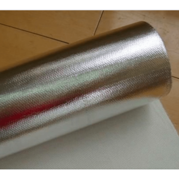 Fire-resistant Aluminized fiberglass fabric